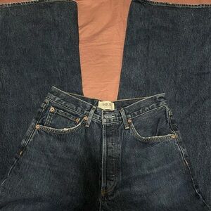 Agolde Dark Blue Women's Jeans